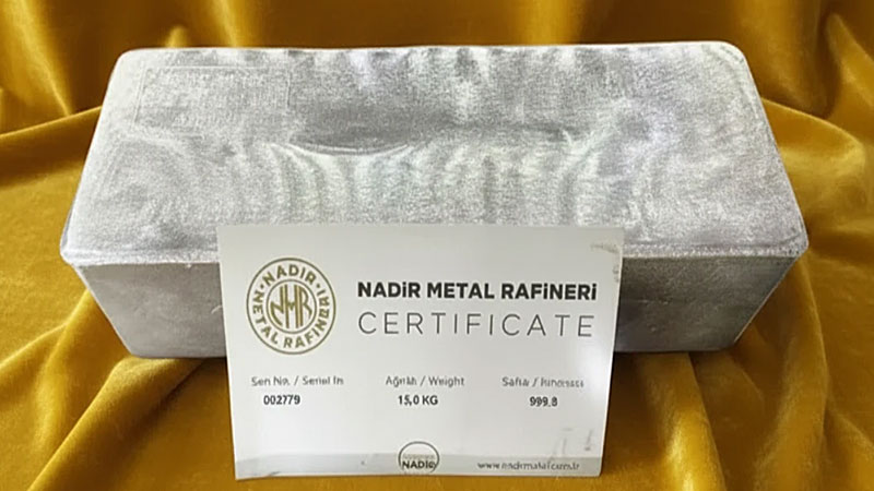 خرید شمش نقره خارجی با سرتیفیکت معتبر
