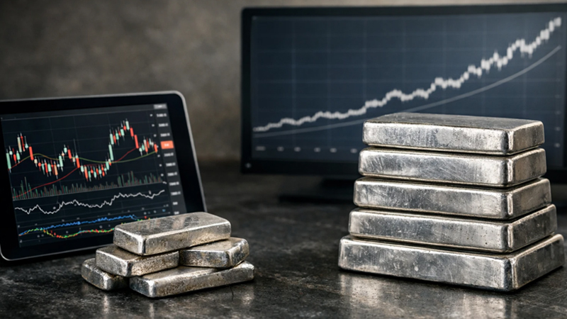 کمترین سرمایه برای ورود به بازار نقره