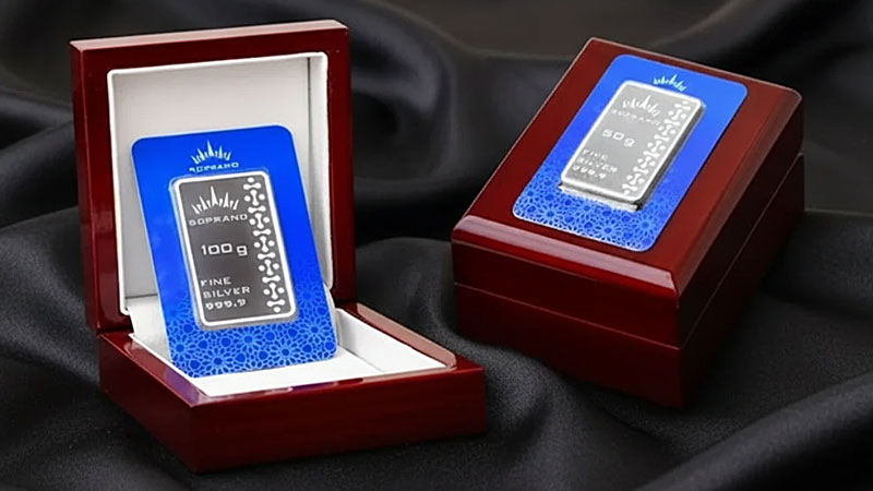 ریسک جعل در شمشهای نقره ضرب‌ شده 