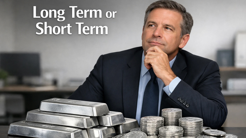 سرمایه گذاری کوتاه مدت و بلند مدت در نقره
