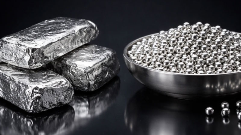 نقره آب ‌شده یا ساچمه نقره