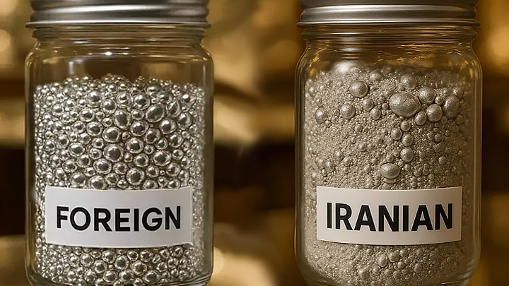 تفاوت ساچمه نقره ایرانی و خارجی