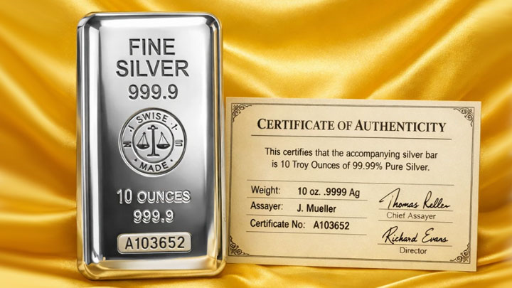 سرتیفیکت (شناسنامه) شمش نقره چیست و چرا اهمیت دارد؟