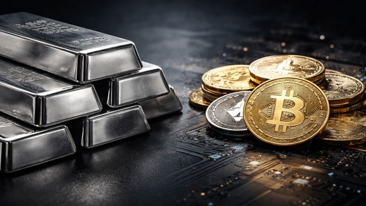 نقره یا رمز ارز؟ کدام سرمایه گذاری بهتری است؟
